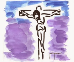cristo-crucificado-dibujo